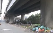 Nhiều gầm cầu tại TP Hồ Chí Minh bị biến thành bãi rác