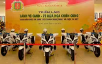 Nhiều tư liệu, hiện vật quý tại triển lãm về lực lượng cảnh vệ công an nhân dân