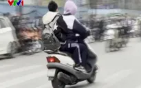 Nhiều trường hợp học sinh vi phạm quy định an toàn giao thông