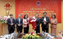 Công bố quyết định điều động, bổ nhiệm Thứ trưởng Bộ Y tế Lê Đức Luận
