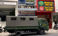Công an đang khám xét Chi cục Đăng kiểm số 6 tại TP Hồ Chí Minh