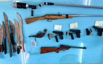 Bạc Liêu: Vận động 5 hộ dân giao nộp vũ khí, vật nổ