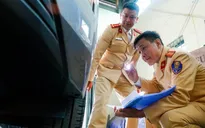 Cảnh sát giao thông chỉ hỗ trợ tạm thời cho các trung tâm đăng kiểm