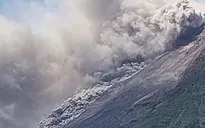 Núi lửa tại Indonesia hoạt động trở lại