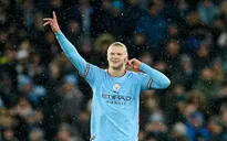 Erling Haaland không có đối thủ trong cuộc đua "Vua phá lưới" Champions League