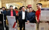 Triển lãm Công nghệ kỹ thuật truyền hình thu hút đông đảo khách tham quan