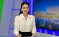 MC Mai Ngọc biến hóa với áo sơmi trắng khi lên hình