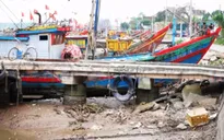 Luồng lạch bị bồi lắng, ngư dân gặp khó