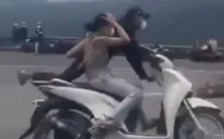 Xác minh xe SH làm “xiếc” trên đèo Hải Vân