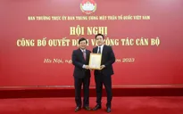 Ông Nguyễn Văn Dũng được bổ nhiệm giữ chức Phó Tổng Biên tập Tạp chí Mặt trận