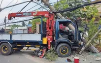 Đồng Nai: Xe tải mất lái gây tai nạn làm 2 người tử vong, hơn 6.450 hộ dân mất điện