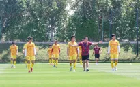 U23 Việt Nam chuẩn bị cho trận gặp U23 UAE với sự tập trung và tinh thần tích cực