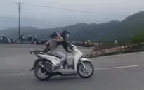 Gia tăng tình trạng quái xế “làm xiếc” trên đèo Hải Vân