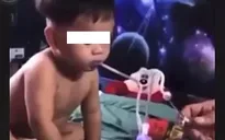 Công an làm việc với 2 người liên quan đến video nghi vấn "bé trai bị ép sử dụng chất nghi ma túy”
