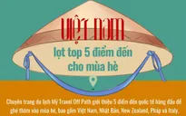 Việt Nam lọt top 5 điểm đến cho mùa hè