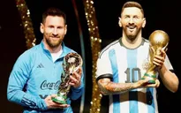 Messi được dựng tượng cạnh Pele, Maradona