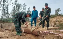 Xử lý an toàn quả bom trên 150 kg, còn nguyên ngòi nổ