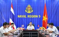 Vùng 5 Hải quân Việt Nam trao đổi thông tin, gắn kết phối hợp với Vùng 2 Hải quân Thái Lan