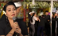 Nghệ sĩ Ngọc Huyền ngất xỉu tại đêm tiễn "ông hoàng cải lương" Vũ Linh