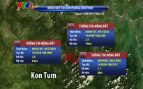 Động đất liên tiếp tại Kon Tum