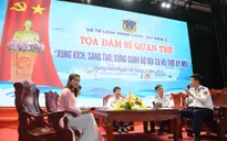 Sĩ quan trẻ Bộ Tư lệnh Vùng Cảnh sát biển 2 “Xung kích, sáng tạo, khát khao cống hiến”