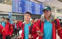 ĐT Việt Nam đã có mặt tại Suwon, chuẩn bị cho trận giao hữu với đội tuyển Hàn Quốc