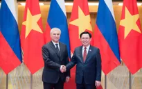 Chủ tịch Quốc hội chủ trì lễ đón Chủ tịch Duma Quốc gia Quốc hội Liên bang Nga