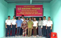 Vùng 5 Hải quân bàn giao nhà tình nghĩa cho hộ nghèo tỉnh Cà Mau