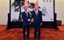 Chủ tịch nước hội kiến Ủy viên trưởng Nhân đại toàn quốc Trung Quốc
