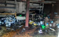 Bà Rịa - Vũng Tàu: Cháy cửa hàng Bách Hoá Xanh nhiều đồ đạc bị thiêu rụi