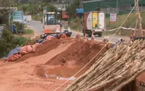 Khắc phục sạt lở tuyến quốc lộ qua Lâm Đồng