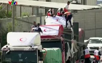 Chiến sự cản trở hoạt động nhân đạo ở Dải Gaza