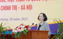 Thường trực Ban Bí thư Trương Thị Mai: Nâng cao chất lượng, hiệu quả công tác văn thư, lưu trữ