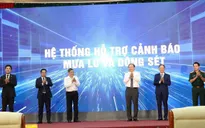 Ra mắt hệ thống cảnh báo sớm dông, sét, mưa, lũ