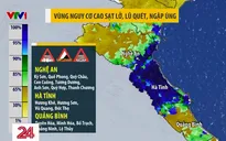 Trung Bộ cảnh báo sạt lở, lũ quét, ngập úng
