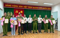 TP Hồ Chí Minh: Khen thưởng các đơn vị phá án nhanh vụ cướp ngân hàng