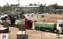 Hàng viện trợ đến với người dân Dải Gaza rất nhỏ giọt