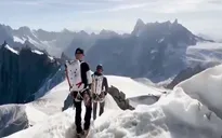 Chiều cao của núi Mont Blanc thấp đi do băng tan