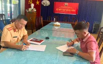 Vũng Tàu: Mời người 'báo chốt' kiểm tra nồng độ cồn lên cơ quan công an làm việc