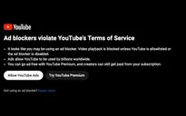 YouTube loại bỏ các công cụ chặn quảng cáo trên quy mô toàn cầu