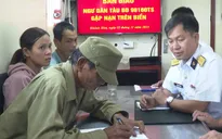 Vùng 4 Hải quân bàn giao ngư dân cho gia đình và địa phương