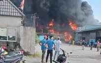 Bình Dương: Công ty sản xuất gỗ bốc cháy, hàng trăm công nhân bỏ chạy khỏi biển lửa