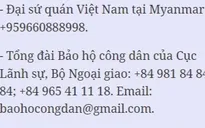 Khẩn trương xây dựng các phương án bảo hộ công dân Việt Nam ở miền Bắc Myanmar