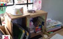 Góc sáng tạo từ bìa carton bỏ đi của của cô trò nghèo
