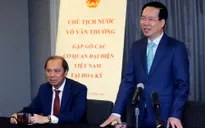 Chủ tịch nước Võ Văn Thưởng gặp các cơ quan đại diện Việt Nam tại Hoa Kỳ