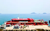 Thu phí dịch vụ sử dụng nhà ga cảng biển tại huyện Côn Đảo