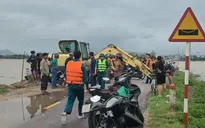 Bình Định: Tìm thấy thi thể người phụ nữ bị nước lũ cuốn tử vong khi qua ngầm tràn