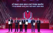 Đài THVN đoạt 4 Giải báo chí toàn quốc “Vì sự nghiệp giáo dục Việt Nam” năm 2023