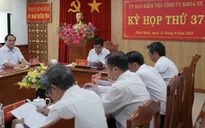 Kiểm điểm Ban Cán sự Đảng UBND Bình Định nhiệm kỳ 2011-2016 vì liên quan AIC