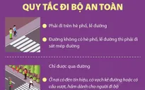 Ngày thế giới tưởng niệm các nạn nhân tử vong do tai nạn giao thông (19/11): Quy tắc đi bộ an toàn